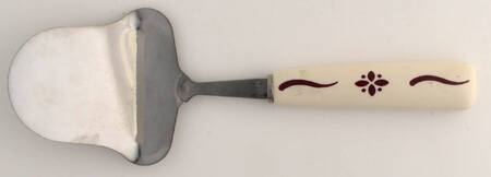Woven Traditions Red Cheese Plane with Stainless Plane