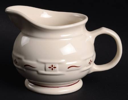 Woven Traditions Red Gravy/Sauce Pitcher by Longaberger