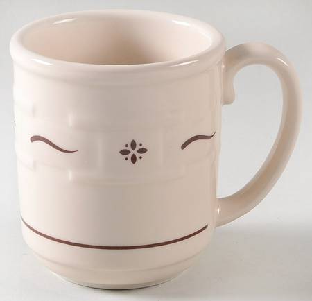 Woven Traditions Red Mug