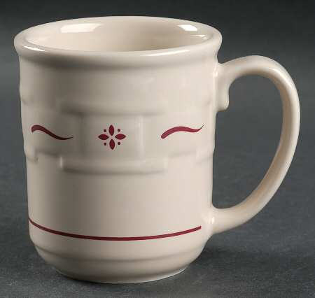 Woven Traditions Red Mug
