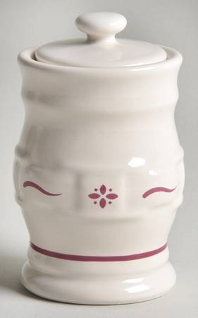 Woven Traditions Red 3" Storage Jar & Lid by Longaberger