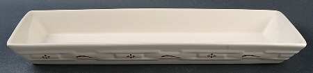 Woven Traditions Red 13" Tasting Tray