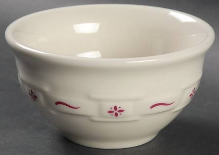 Woven Traditions Red Dessert Bowl