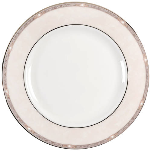 Pearlescence Platinum Salad Plate
