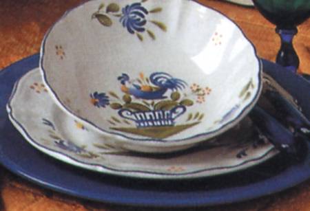 Service Plates by Luneville