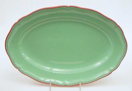 Queen Anne Jade 14" Oval Serving Platter