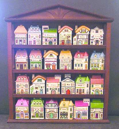 Canterbury Crossing (Giftware) Spice Jar Set with Wood Stand