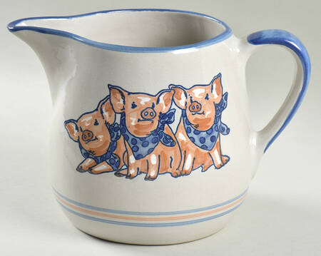 Precious Pigs 80 Oz Pitcher by Louisville