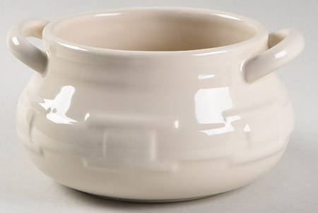 Woven Traditions Ivory Open Individual Tureen