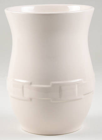 Woven Traditions Ivory 7" Utensil Holder/Vase