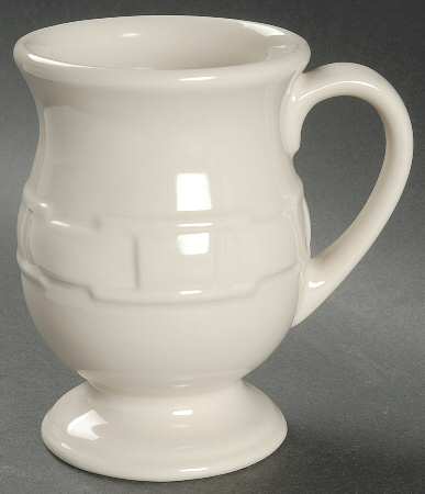 Woven Traditions Ivory Latte Mug