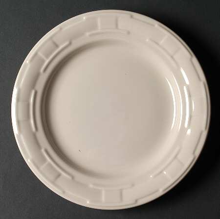 Woven Traditions Ivory Luncheon Plate by Longaberger