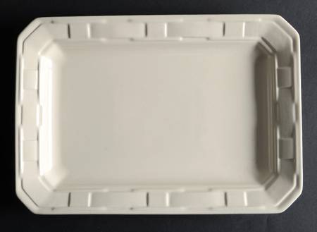 Woven Traditions Ivory 13" Rectangular Serving Platter by Longaberger