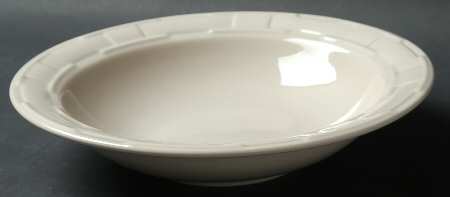 Woven Traditions Ivory 9" Individual Pasta Bowl