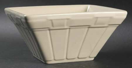 Woven Traditions Ivory 7" Square Vegetable Bowl