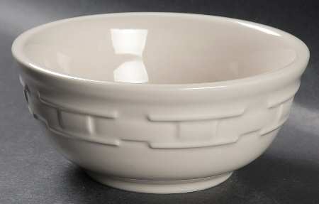 Woven Traditions Ivory 5" All Purpose Bowl