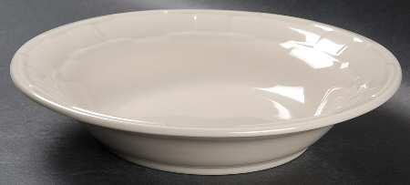 Woven Traditions Ivory Rim Soup Bowl