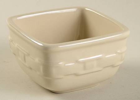 Woven Traditions Ivory Dessert Bowl