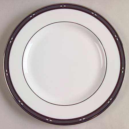 Diamond Solitaire Salad Plate