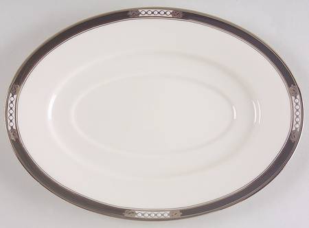 Hancock Platinum (Ivory) Underplate for Gravy Boat