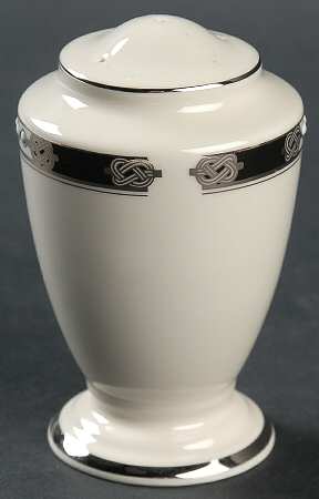 Hancock Platinum (Ivory) Pepper Shaker