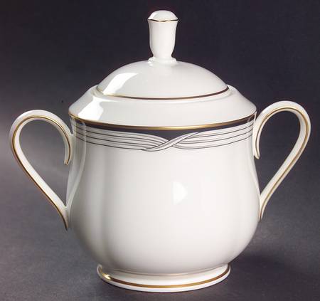 Erica (Japan Backstamp Mark) Sugar Bowl & Lid