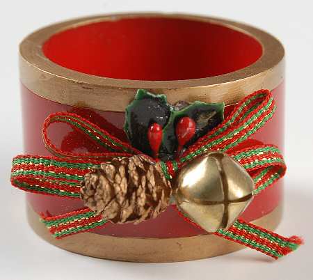 Winter Greetings Napkin Ring by Lenox