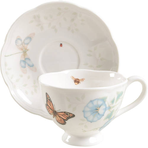 Butterfly Meadow Footed Cup & Saucer Set