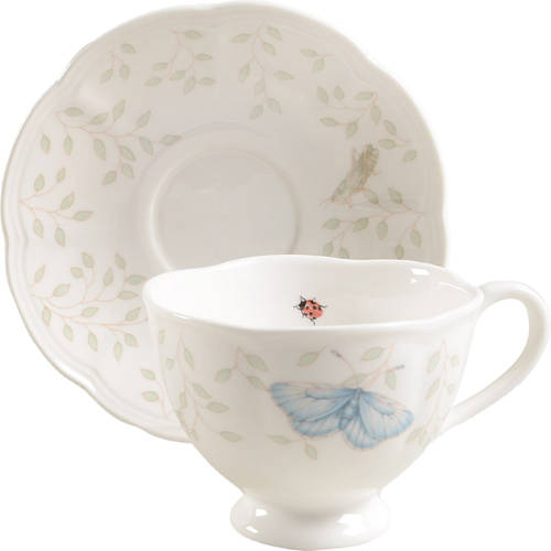 Butterfly Meadow Footed Cup & Saucer Set
