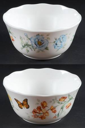 Butterfly Meadow Melamine Soup/Cereal Bowl
