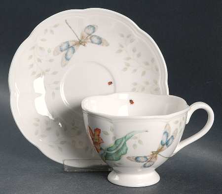 Butterfly Meadow Footed Cup & Saucer Set