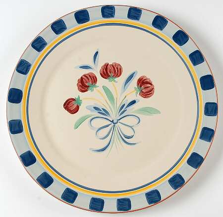Poppies On Blue Terra Cotta by Lenox