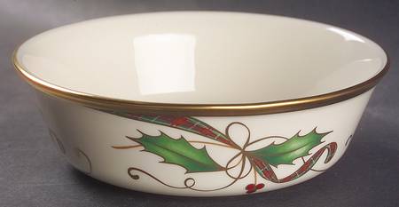 Holiday Nouveau Gold 6" All Purpose Bowl