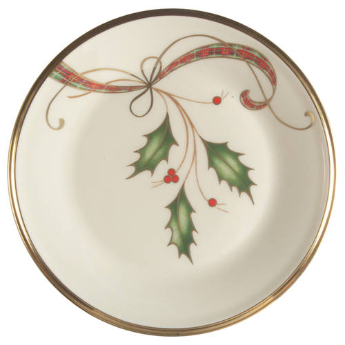 Holiday Nouveau Gold Bread & Butter Plate