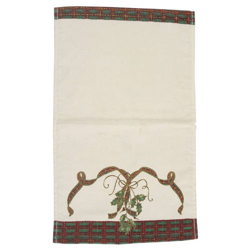 Holiday Nouveau Gold Cloth Fingertip Towel