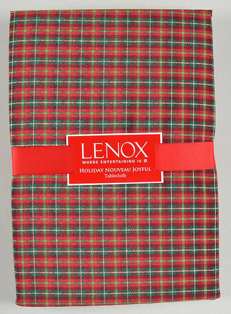 Holiday Nouveau Gold 60" X 84" Oblong Tablecloth