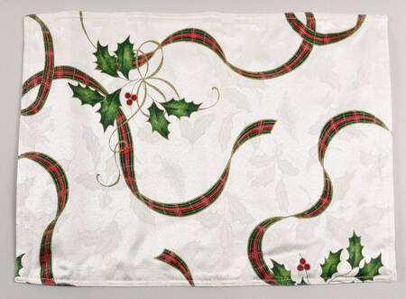 Holiday Nouveau Gold Cloth Placemat