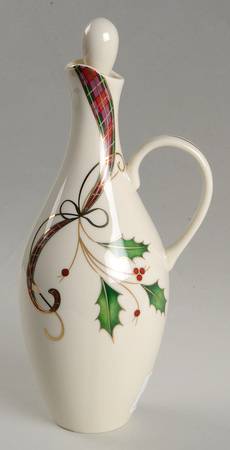 Holiday Nouveau Gold Oil Jar/Cruet & Stopper