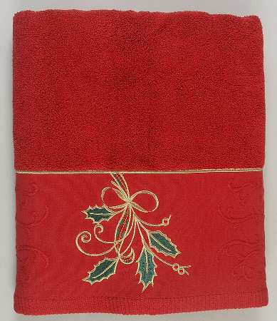 Holiday Nouveau Gold Bath Towel