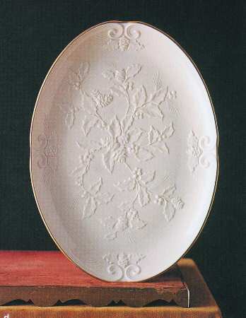 Winters Imprint 16" Oval Serving Platter