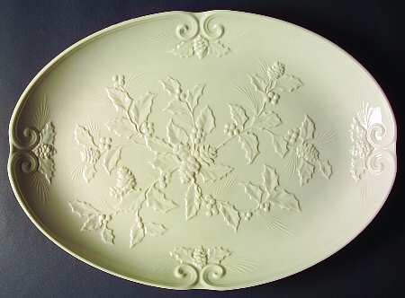 Winters Imprint 18" Oval Serving Platter