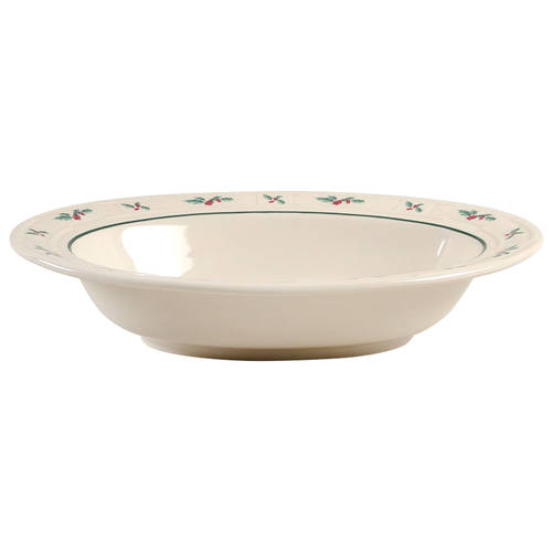 Holly 11" Oval Vegetable Bowl