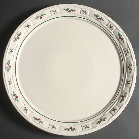 Holly 14" Chop Plate (Round Platter)