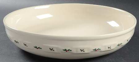 Holly 13" Round Serving Bowl
