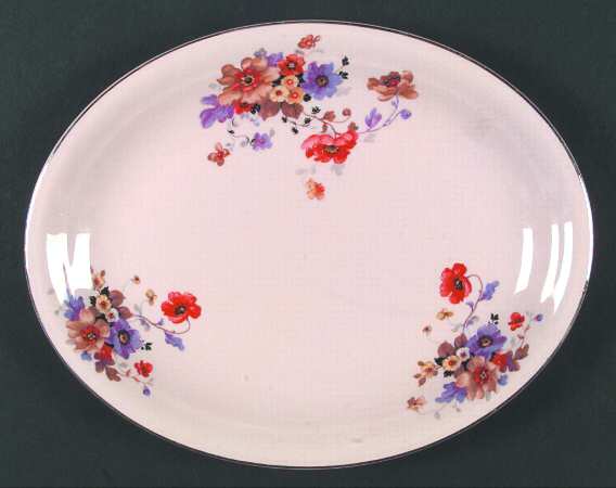 Springtime 11" Oval Serving Platter