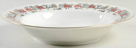 Village Rim Soup Bowl