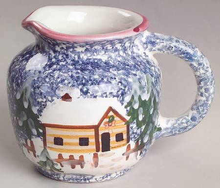 Holiday Mountain Lodge Creamer