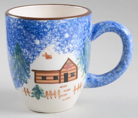 Holiday Mountain Lodge Mug