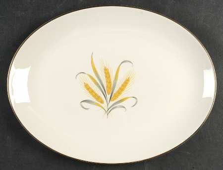 Fieldcrest 11" Oval Serving Platter