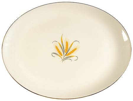 Fieldcrest 15" Oval Serving Platter